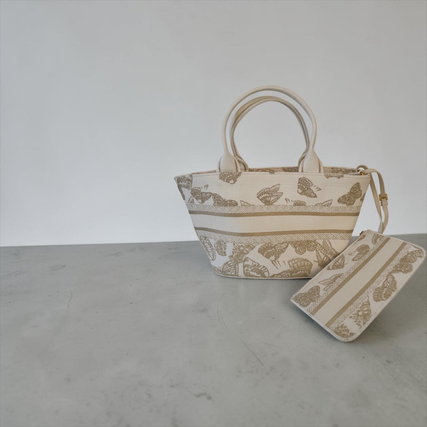 christian dior other-panier chapeau White & Gold