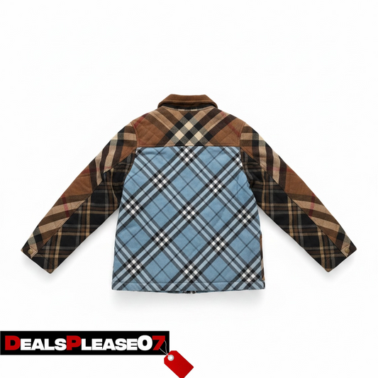 BURBERRY RENFRED DIAMOND CHECK JACKET KIDS