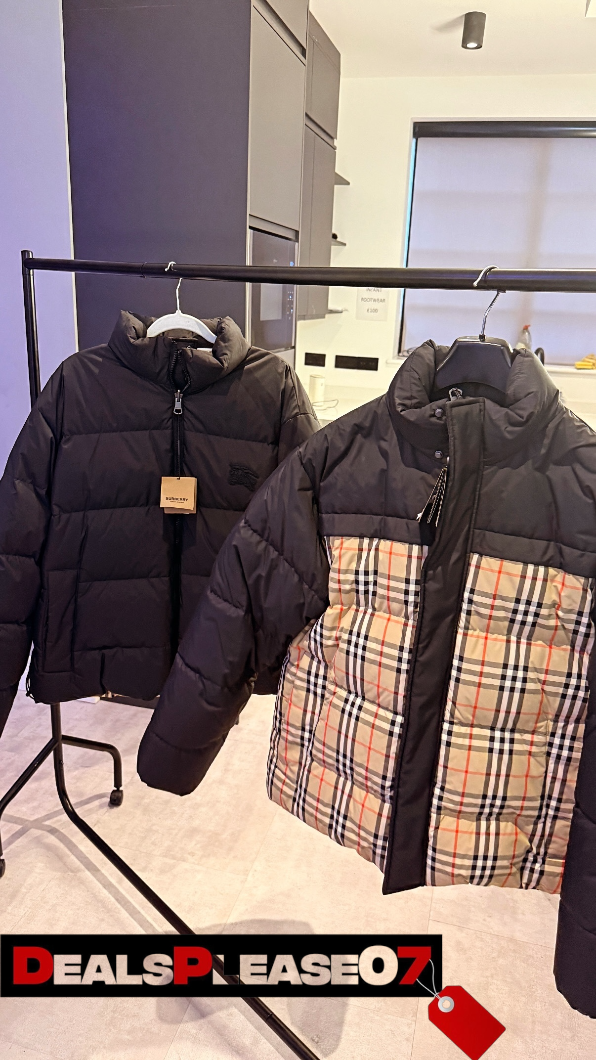 BURBURRY Reversible Oakmere puffer jacket