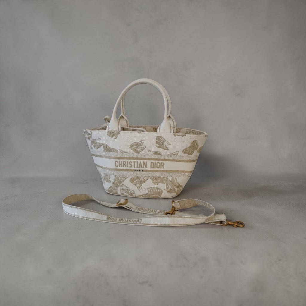 christian dior other-panier chapeau White & Gold