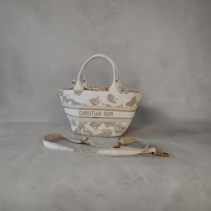 christian dior other-panier chapeau White & Gold