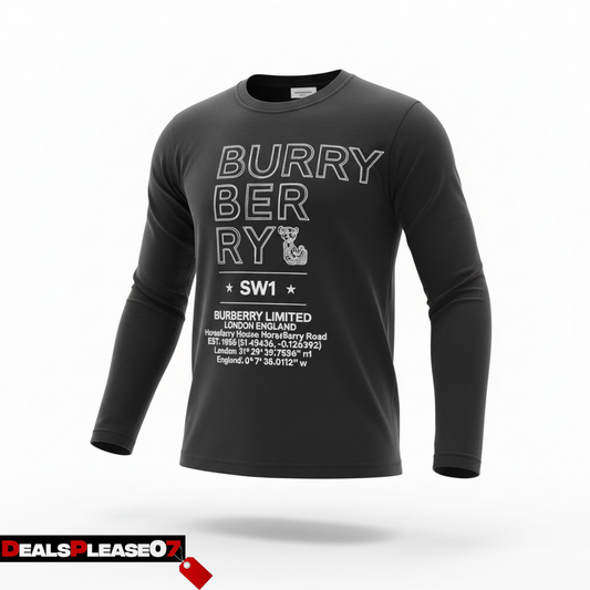 BURBERRY LONG SLEEVE KIDS T SHIRT