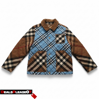 BURBERRY RENFRED DIAMOND CHECK JACKET KIDS